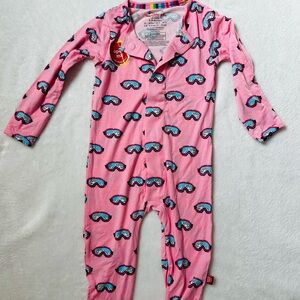 Magnetic Me Footie - Pink Powder Playtime 6-9 months; New w/o tag